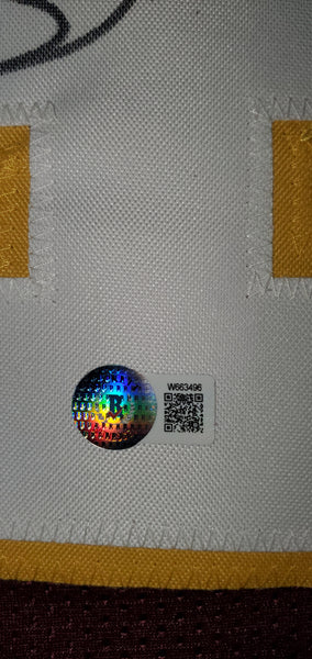 Washington Redskins John Riggins Framed Autographed Custom Jersey with Suede (BAS)