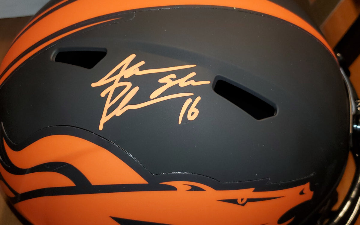 Denver Broncos Jake Plummer Autographed Full-Size Eclipse Speed Helmet –  Muncy's Memorabilia