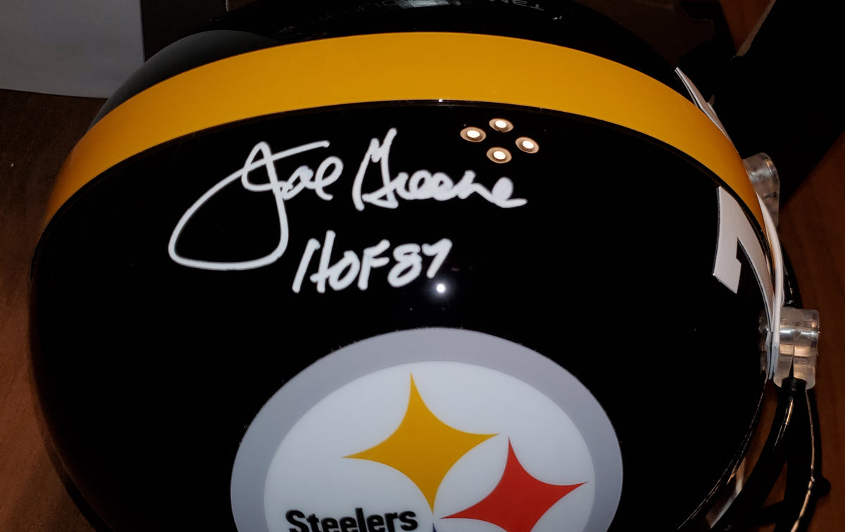 Joe Greene Signed GLAC Goal Line Art Card Steelers Autograph HOF