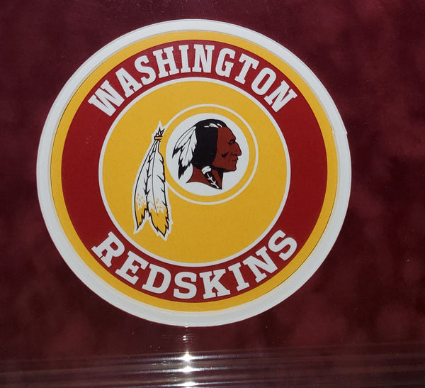 Washington Redskins Terry McLaurin Framed Custom Jersey with Scary Terry Inscription and Suede Upgrade (BAS)