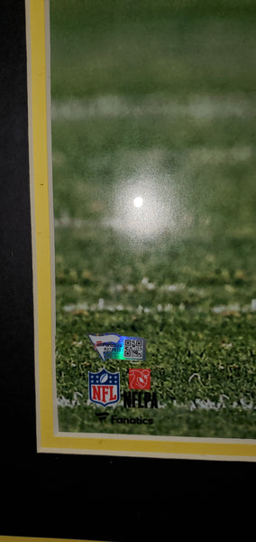 Pittsburgh Steelers Ben Roethlisberger Autographed Video Framed 16x20 Photo (Fanatics)