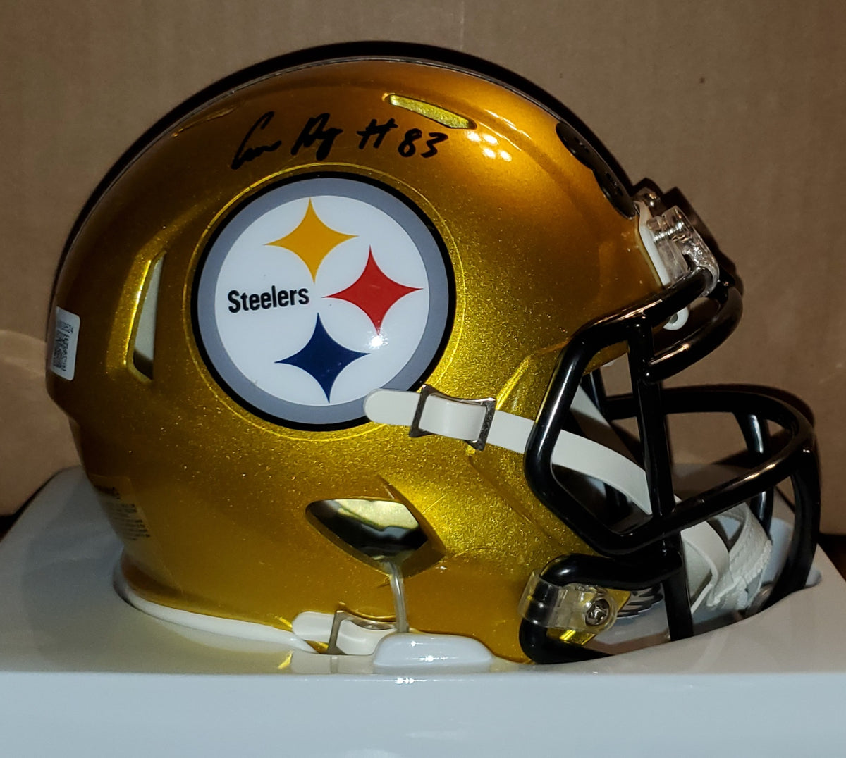 Pittsburgh Steelers Hines Ward Autographed Mini Helmet (PSA/DNA) – Muncy's  Memorabilia