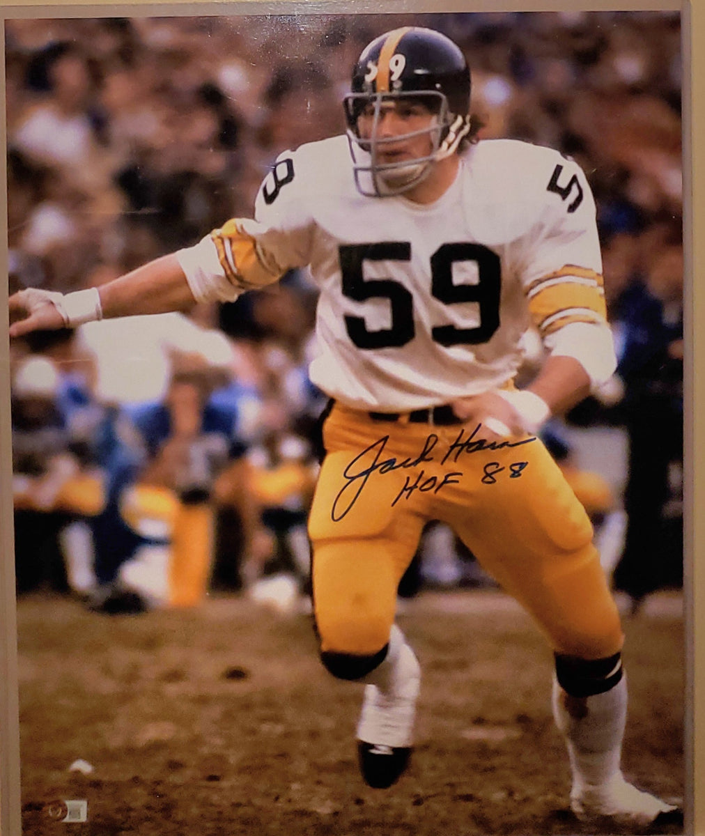 Pittsburgh Steelers Jack Ham Autographed 16x20 with HOF 88 Inscription –  Muncy's Memorabilia