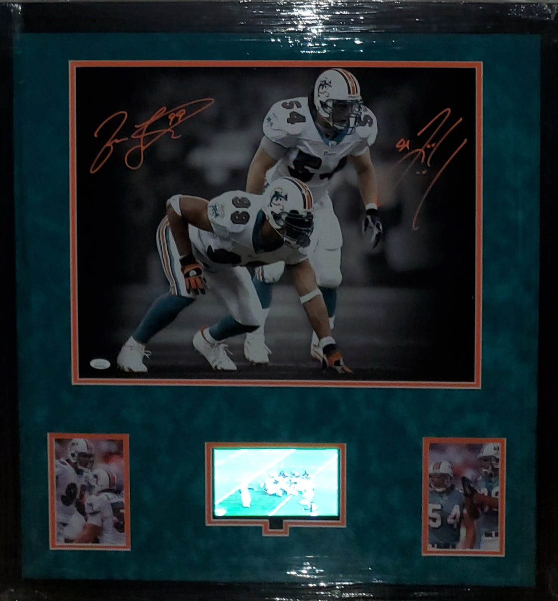 Miami Dolphins Jason Taylor Fanatics Authentic Framed 15 x 17 Hall of  Fame Career Profile