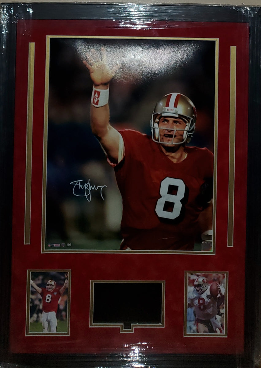 Steve Young Signed San Francisco 49ers Authentic Wilson Game Model Jer —  Showpieces Sports