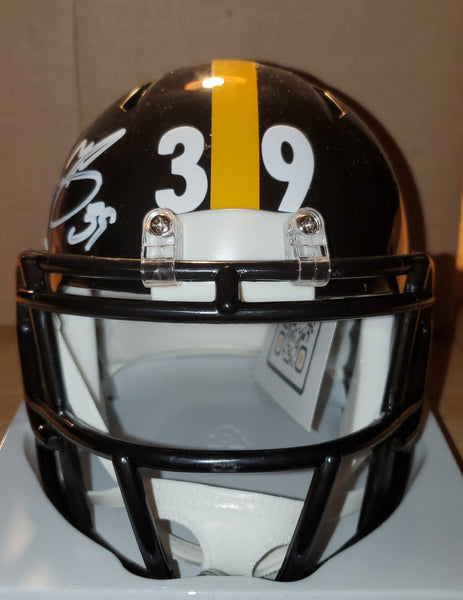 Pittsburgh Steelers Minkah Fitzpatrick Autographed Speed Mini Helmet (TSE)