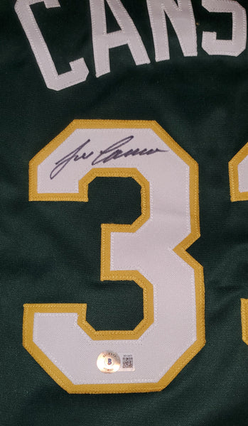 Jose Canseco Autographed Oakland A's Custom Jersey (BAS)