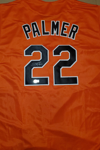 Jim Palmer Autographed Baltimore Custom Jersey (BAS)