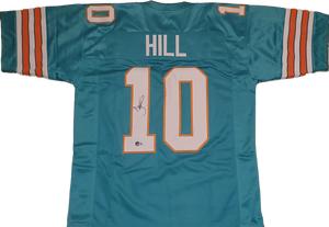 Tyreek Hill Autographed Custom Jersey (BAS)