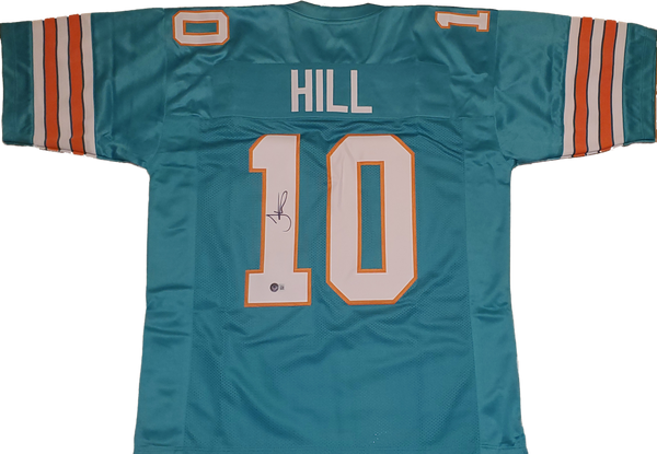 Tyreek Hill Autographed Custom Jersey (BAS)