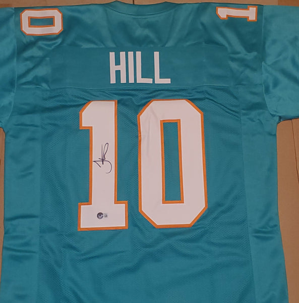 Tyreek Hill Autographed Custom Jersey (BAS)