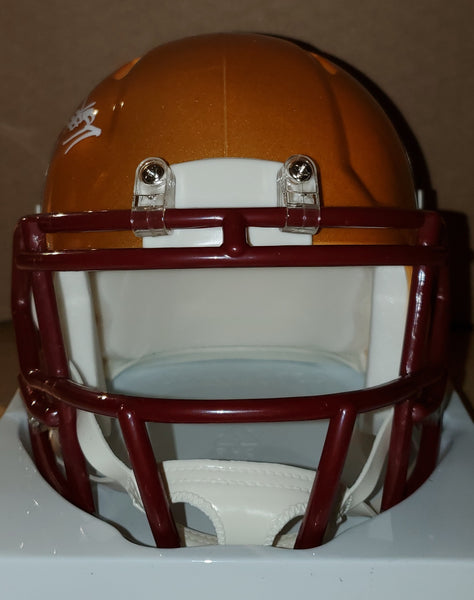 Washington Football Team Autographed Chase Young Flash Speed Mini Helmet (Fanatics)