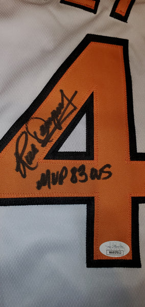 Rick Dempsey Autographed Baltimore Custom Jersey with Inscription (JSA)