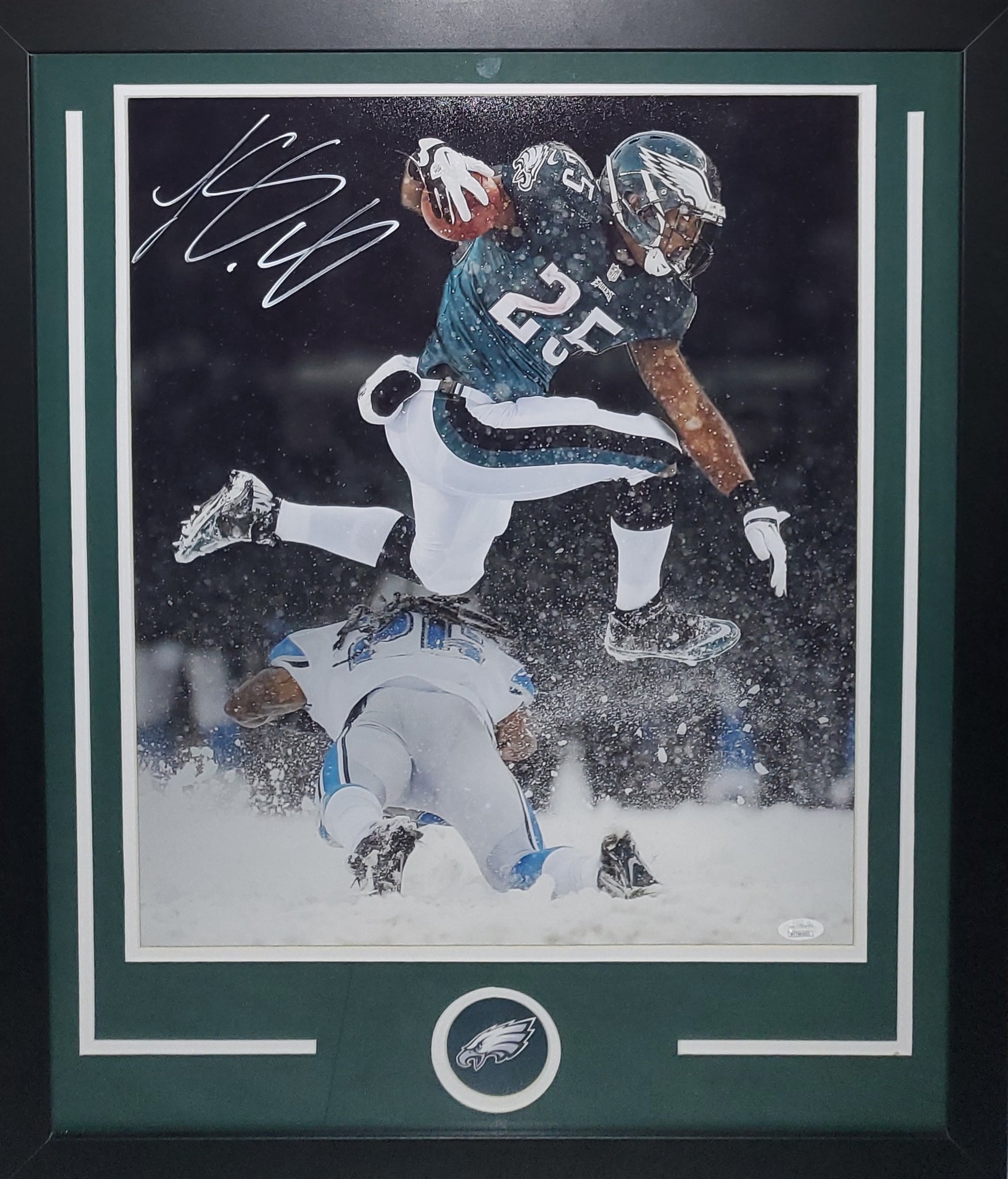 Philadelphia Eagles Framed LeSean McCoy Autographed 16x20 (JSA)
