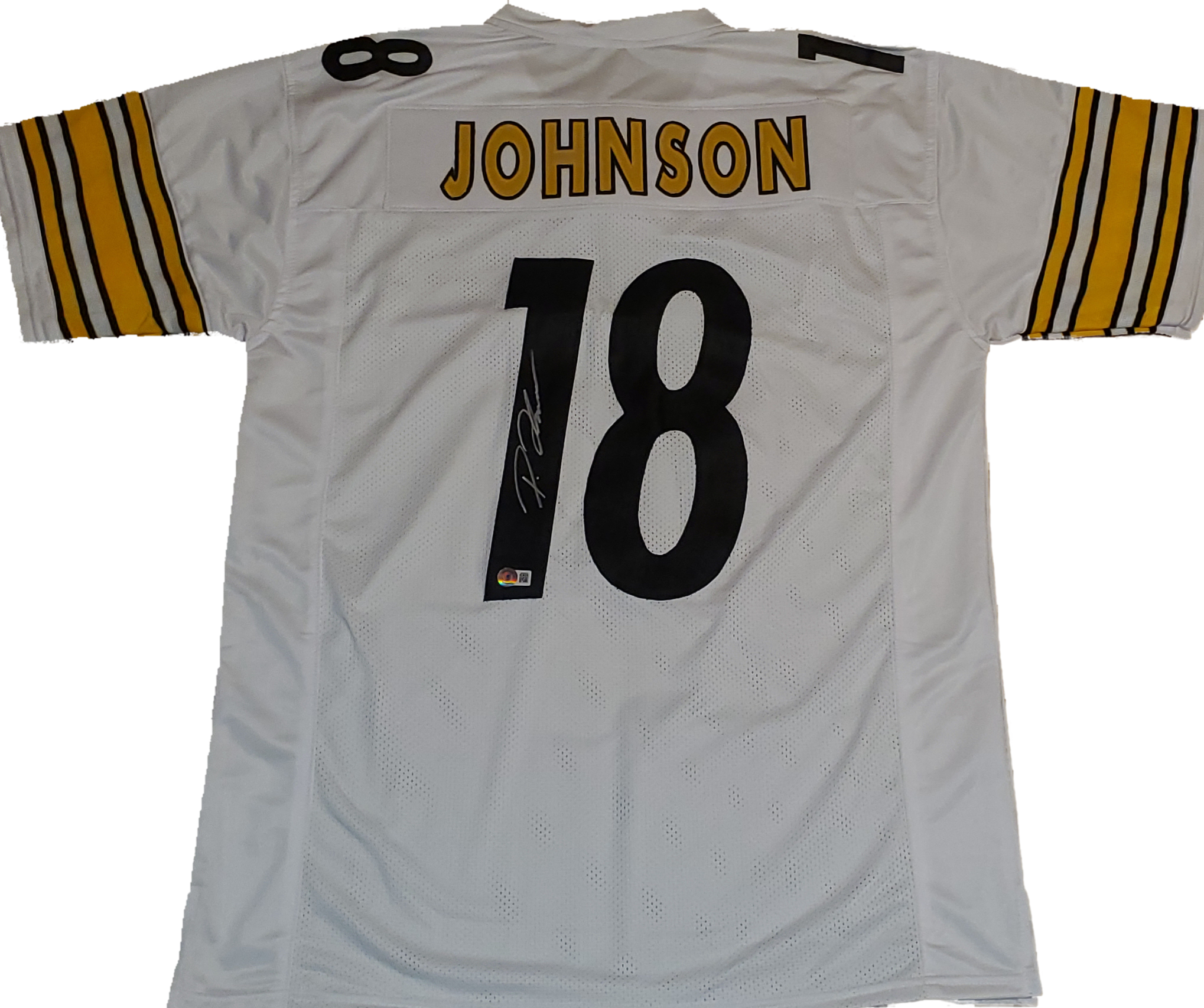 Diontae Johnson Autographed Custom Jersey (BAS)