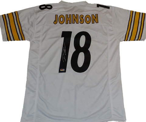 Diontae Johnson Autographed Custom Jersey (BAS)