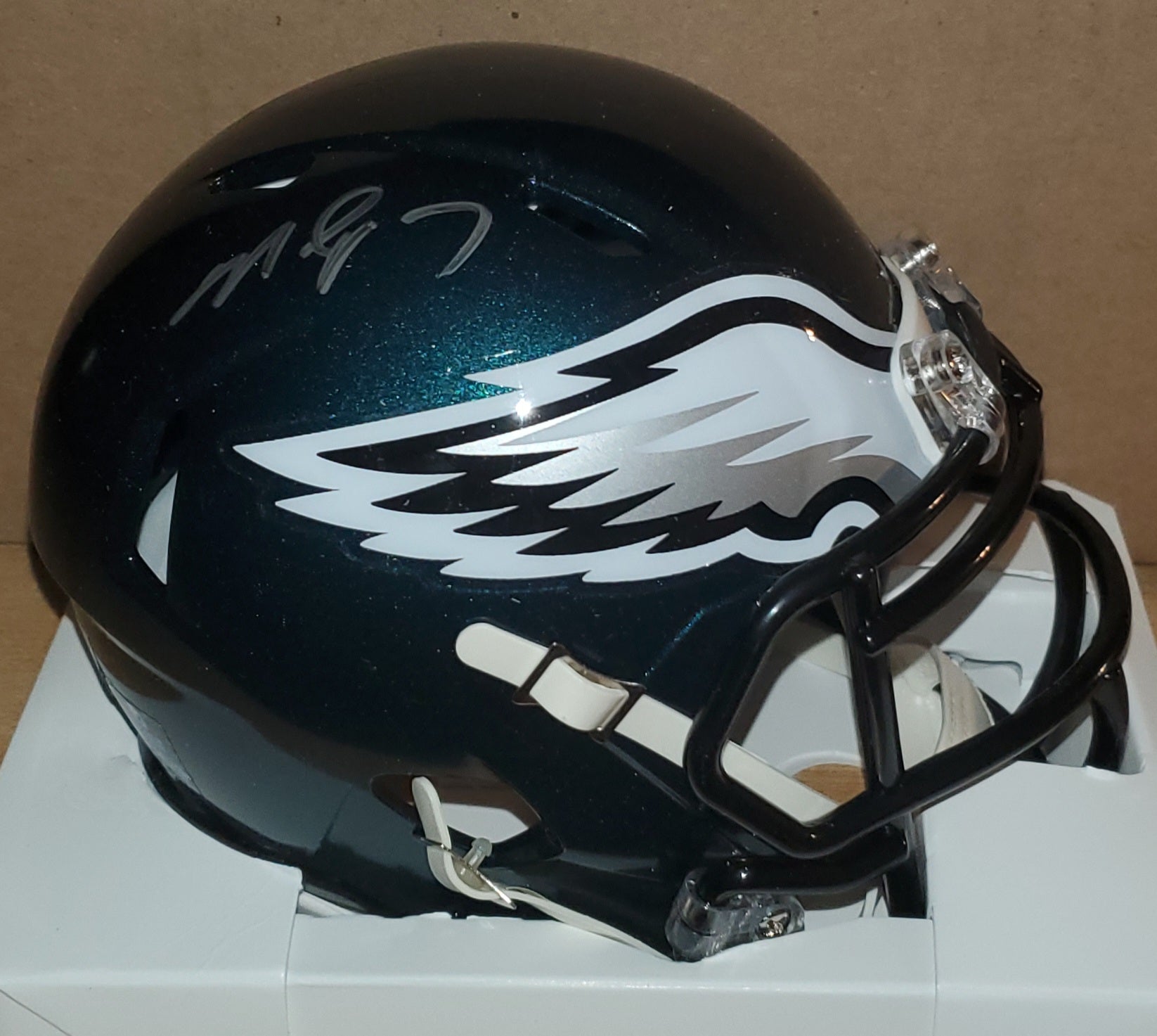 Philadelphia Eagles Michael Vick Autographed Speed Mini Helmet (BAS)