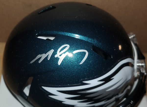 Philadelphia Eagles Michael Vick Autographed Speed Mini Helmet (BAS)