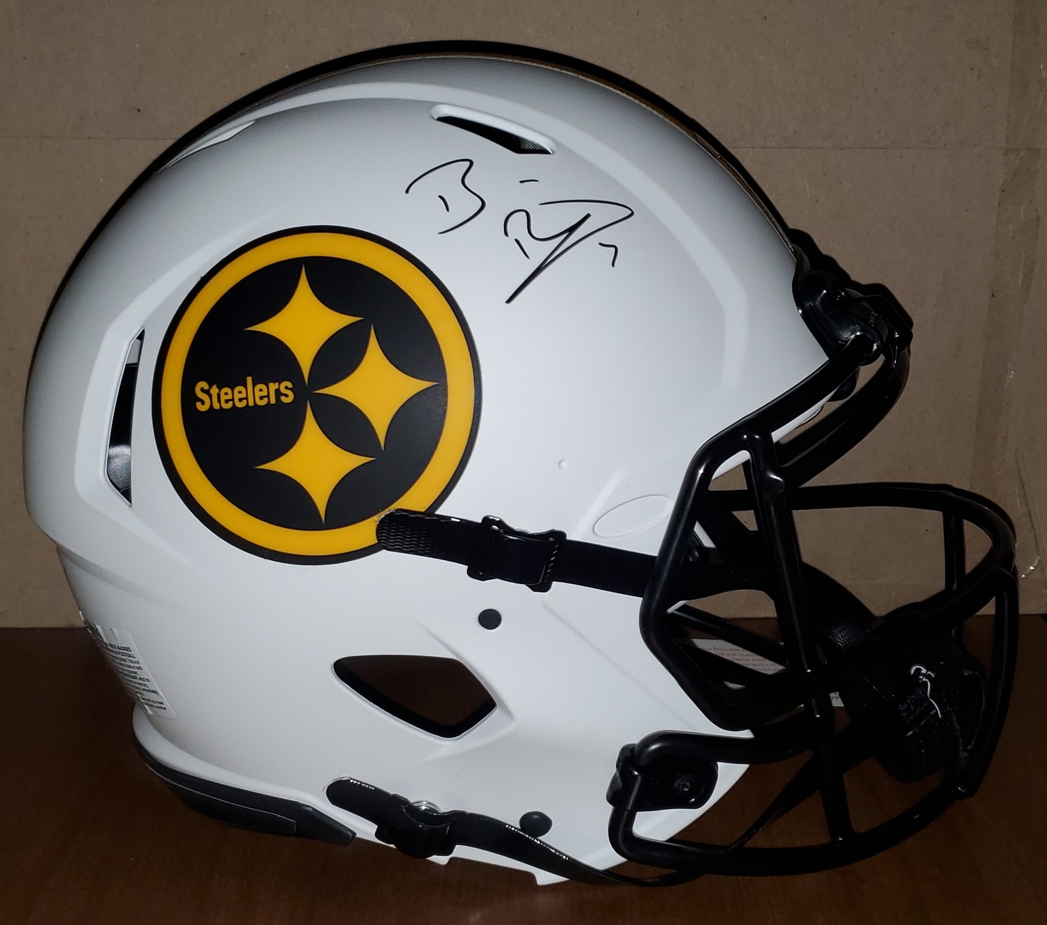 Pittsburgh Steelers Ben Roethlisberger Autographed Full Size Authentic Lunar Eclipse Helmet (Fanatics)