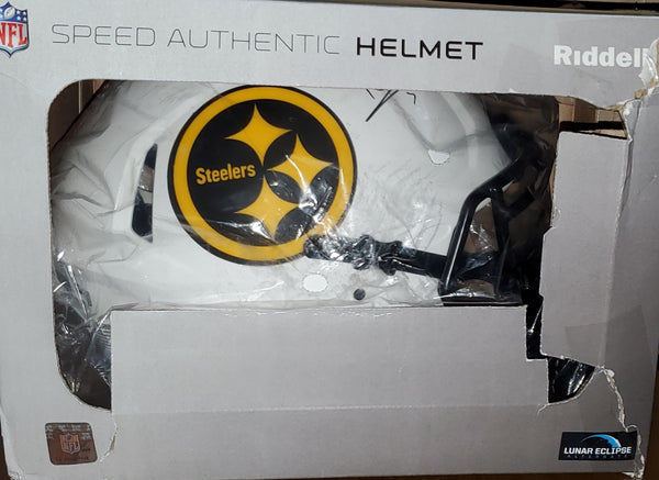 Pittsburgh Steelers Ben Roethlisberger Autographed Full Size Authentic Lunar Eclipse Helmet (Fanatics)