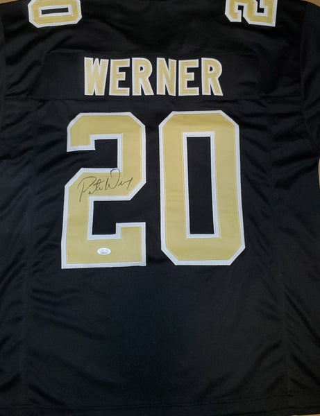 Pete Werner Autographed Custom Jersey (JSA)