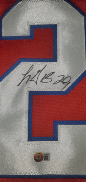 Legarrette Blount Autographed Custom Jersey (BAS)