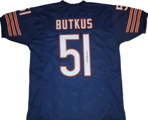 Dick Butkus Autographed Custom Jersey (BAS)