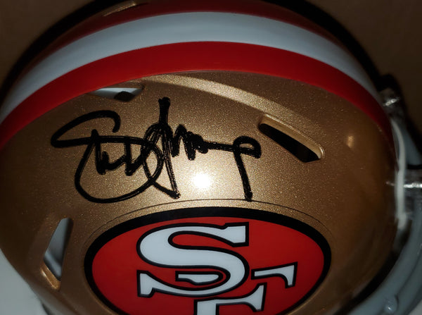 San Francisco 49ers Autographed Steve Young Speed Mini Helmet (BAS).