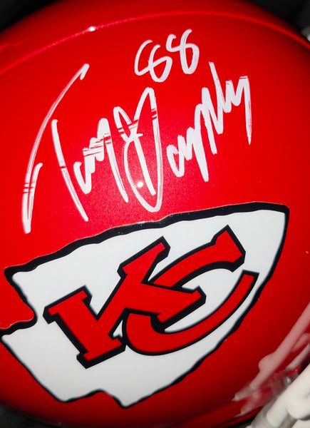 Kansas City Chiefs Tony Gonzalez Autographed Full Size Helmet (JSA)