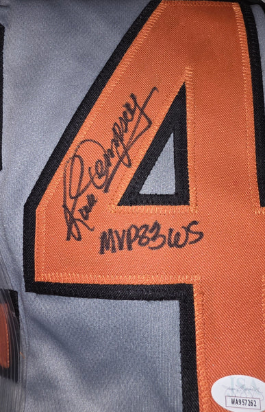 Rick Dempsey Autographed Baltimore Custom Jersey with Inscription (JSA)
