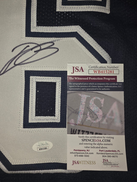 DaRon Bland Autographed Custom Jersey (JSA)