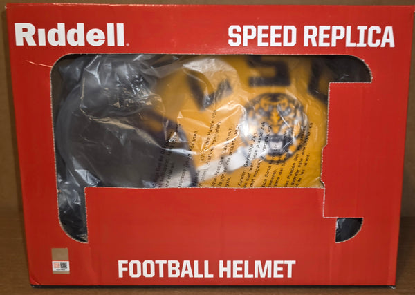 Lousiana State University LSU Whit Weeks, West Weeks, Zach Weeks Autographed Full Size Speed Replica Helmet (BAS)