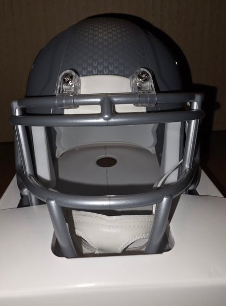 Seattle Seahawks Devon Witherspoon Autographed Slate Speed Mini Helmet (BAS)