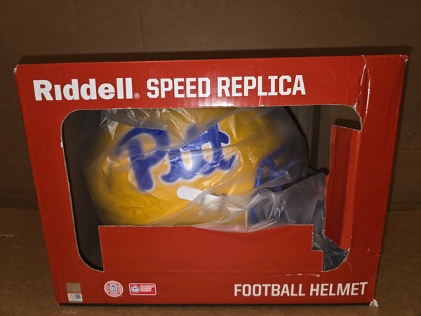 Pittsburgh Panthers Rickey Jackson Autographed Full Size Speed Replica Helmet with Inscription. (JSA)