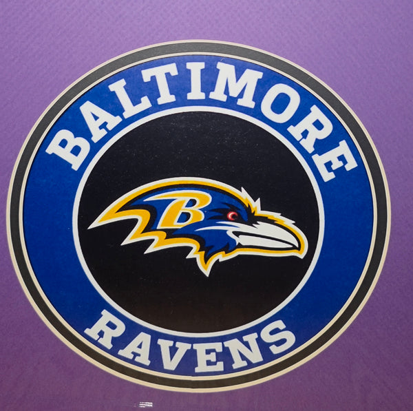 Baltimore Ravens Framed Ed Reed Autographed Custom Jersey (JSA)