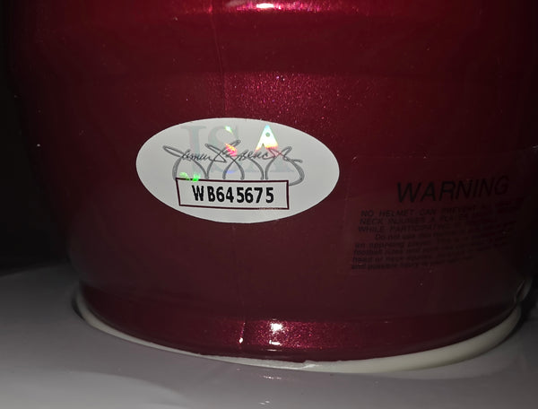 USC Trojans Woody Marks Autographed Speed Mini Helmet (JSA)