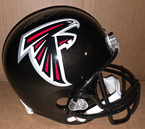 Atlanta Falcons Michael Vick Autographed Full Size Speed Replica Helmet (Scwartz)