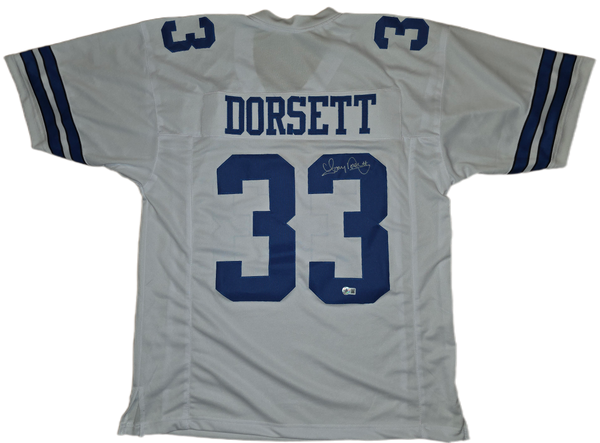 Tony Dorsett Autographed Custom Jersey (BAS)