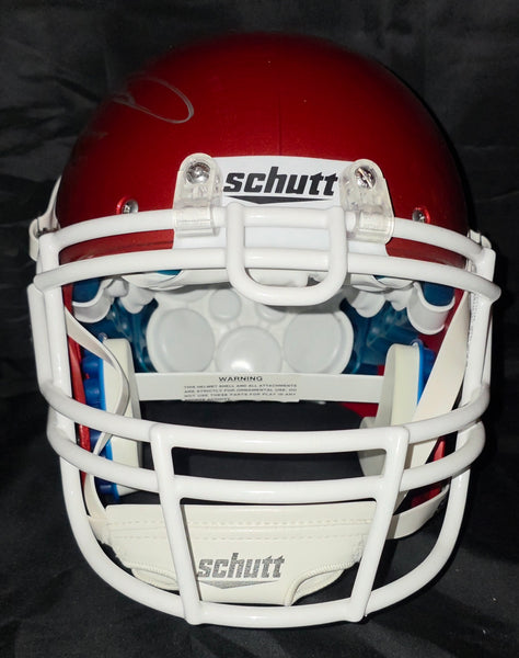 Oklahoma Sooners Ceedee Lamb Autographed Authentic Full Size Schutt Helmet with Boomer Sooner Inscription (Fanatics)