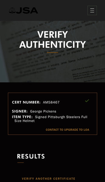 Pittsburgh Steelers George Pickens Autographed Full Size Speed Replica Helmet (JSA)