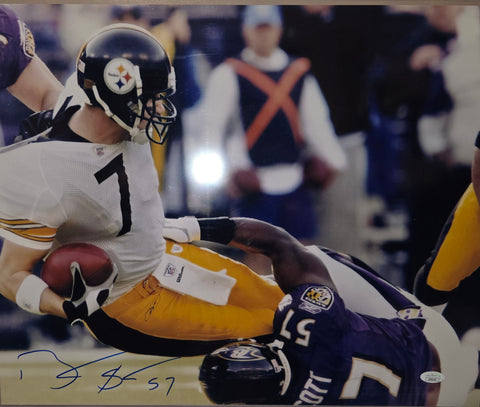 Baltimore Ravens Bart Scott Autographed 16x20 (JSA)