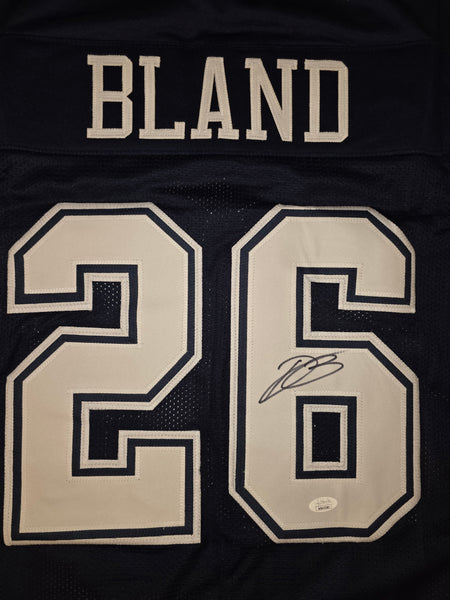 DaRon Bland Autographed Custom Jersey (JSA)