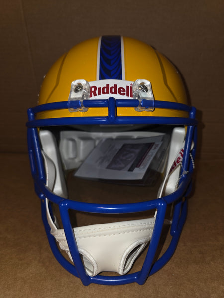 Pittsburgh Panthers Rickey Jackson Autographed Full Size Speed Replica Helmet with Inscription. (JSA)