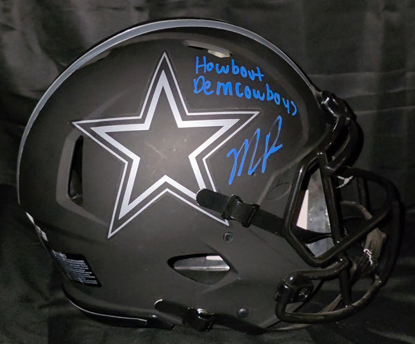 Dallas Cowboys Micah Parsons Autographed  Authentic Full Size Speed Helmet (Fanatics)
