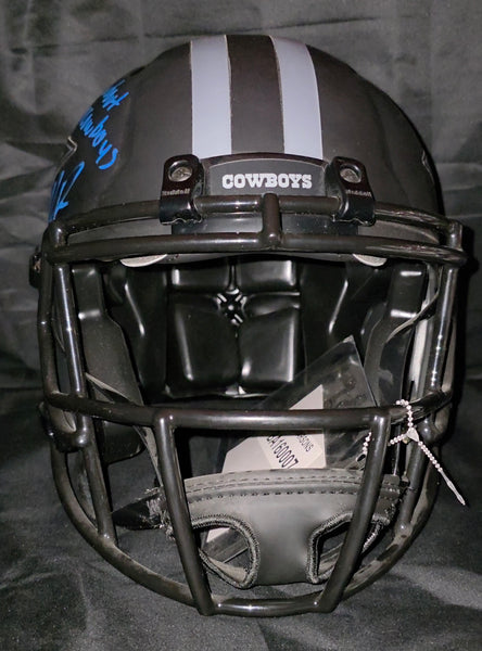 Dallas Cowboys Micah Parsons Autographed  Authentic Full Size Speed Helmet (Fanatics)