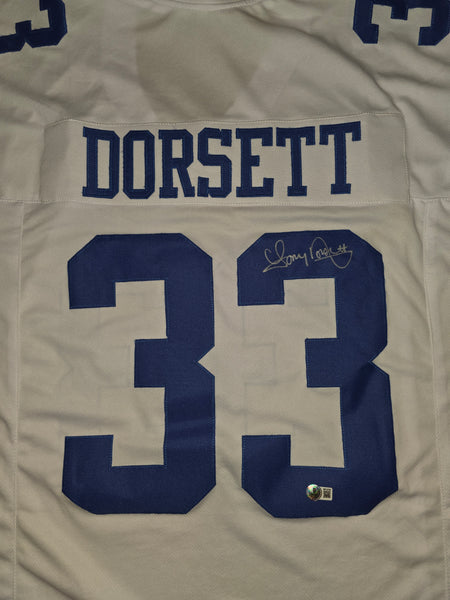 Tony Dorsett Autographed Custom Jersey (BAS)