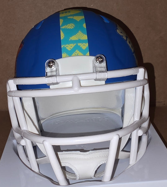 AJ Brown Philadelphia Eagles Super Bowl LIX (59) Autographed Helmet (BAS)