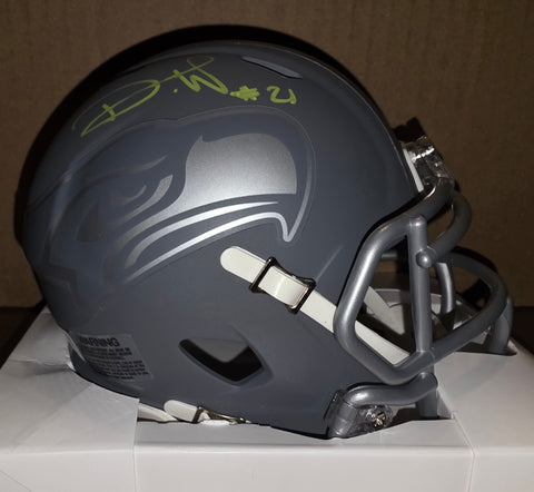 Seattle Seahawks Devon Witherspoon Autographed Slate Speed Mini Helmet (BAS)