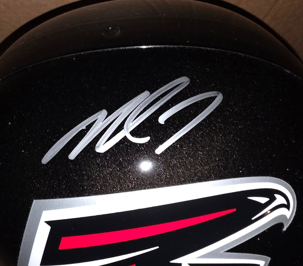 Atlanta Falcons Michael Vick Autographed Full Size Speed Replica Helmet (Scwartz)