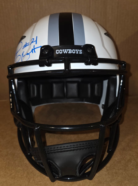Dallas Cowboys Ezekiel Elliott Autographed Full Size Lunar Eclipse Speed Replica Helmet (BAS)